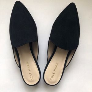NWOB Cole Haan Suede Pointy Sludes Sz 6